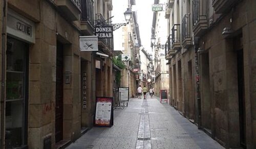 Esterlines Street in San Sebastian