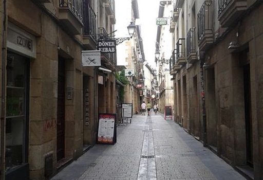 Esterlines Street in San Sebastian