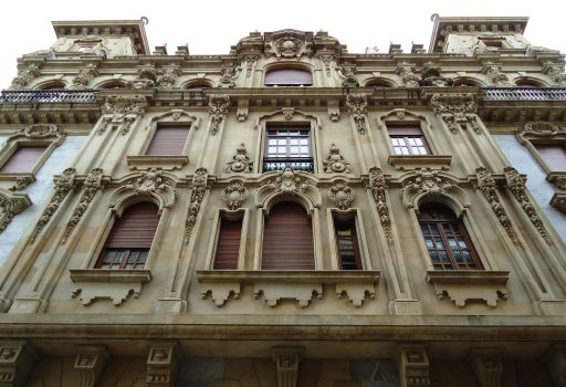 Una fachada icónica en San Sebastián